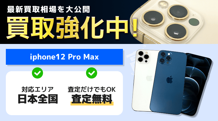 iPhone12 Pro Max 買取